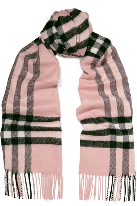 burberry pink scarf price|Burberry pink plaid cashmere scarf.